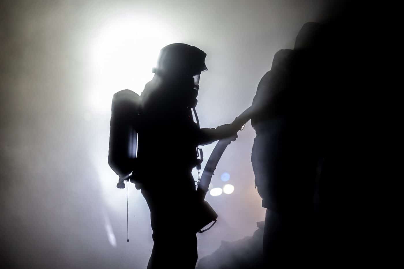 Požár cisterny na dálnici D11. Foto: HZS / Michal Fanta