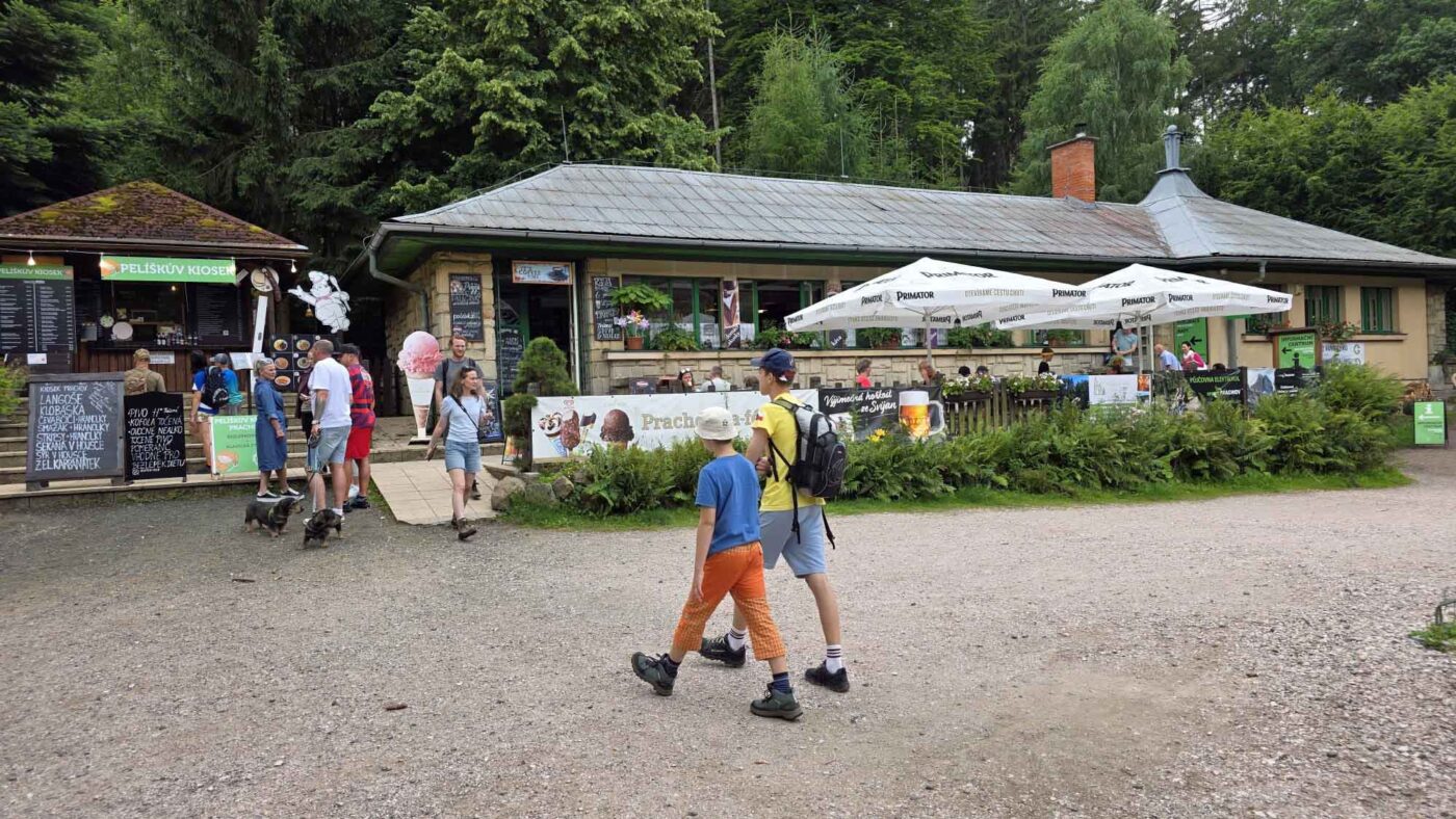U Prachovských skal se můžete také občerstvit. Foto: ČRzprávy