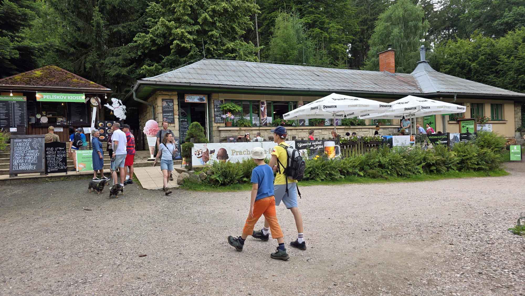 U Prachovských skal se můžete také občerstvit. Foto: ČRzprávy