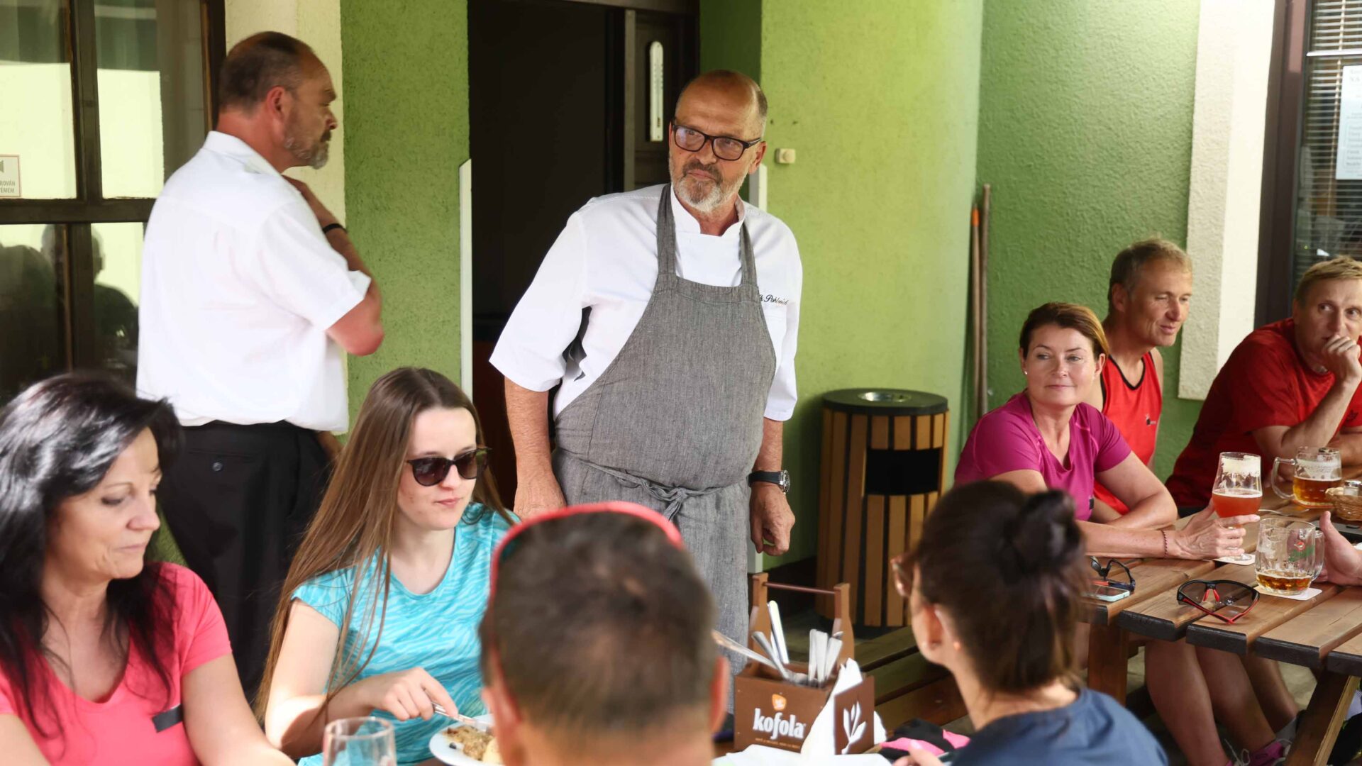 Zdeněk Pohlreich v restauraci Na Čertovce. Foto: TV Prima