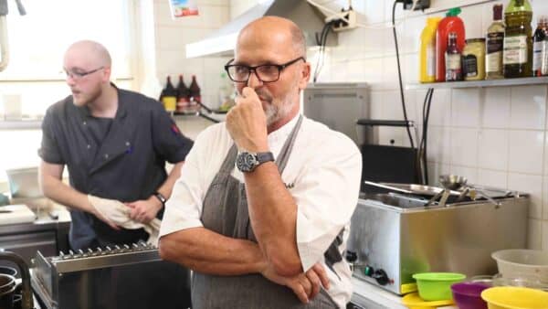 Zdeněk Pohlreich v restauraci Na Čertovce. Foto: TV Prima