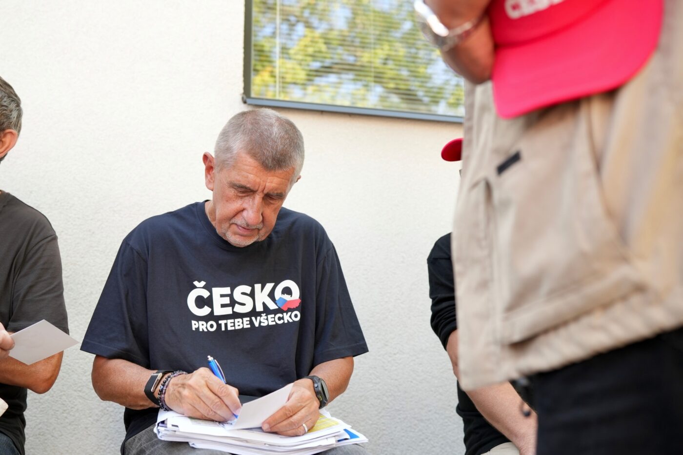 Andrej Babiš vyrazil s kampaní na severní Moravu. Foto: Ano