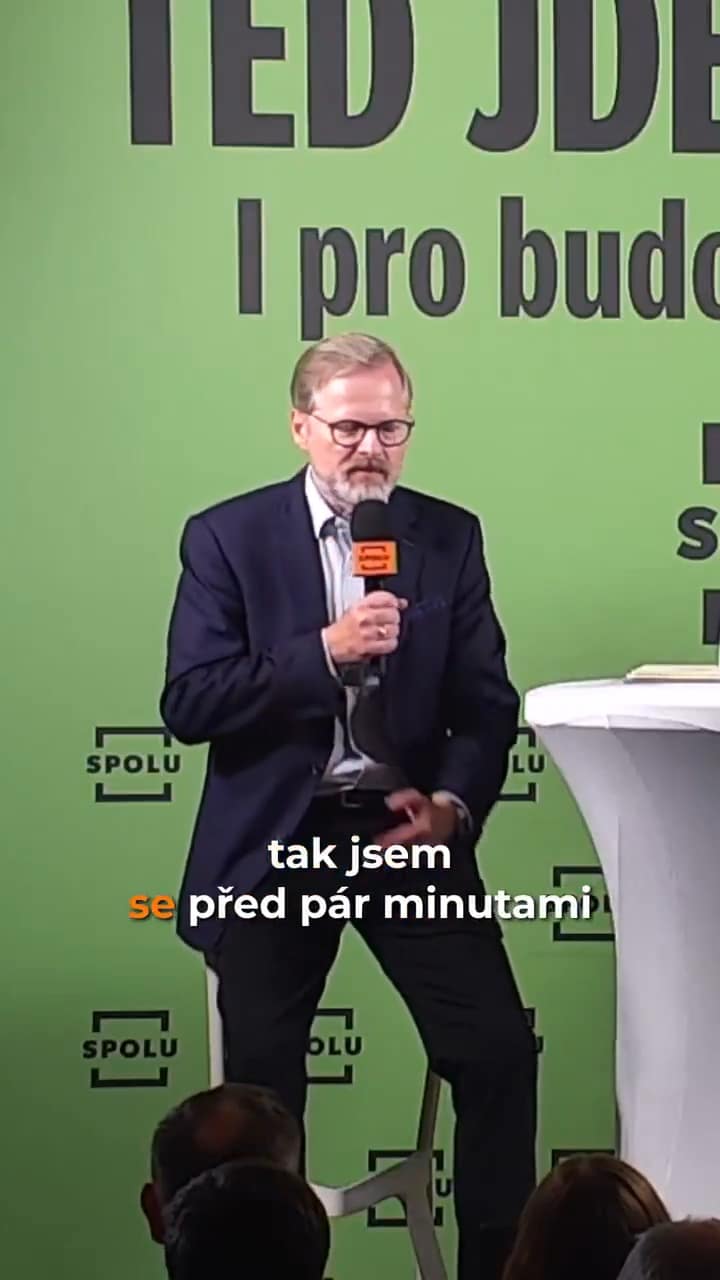 VIDEO: Petr Fiala odsoudil útok na Andreje Babiše.