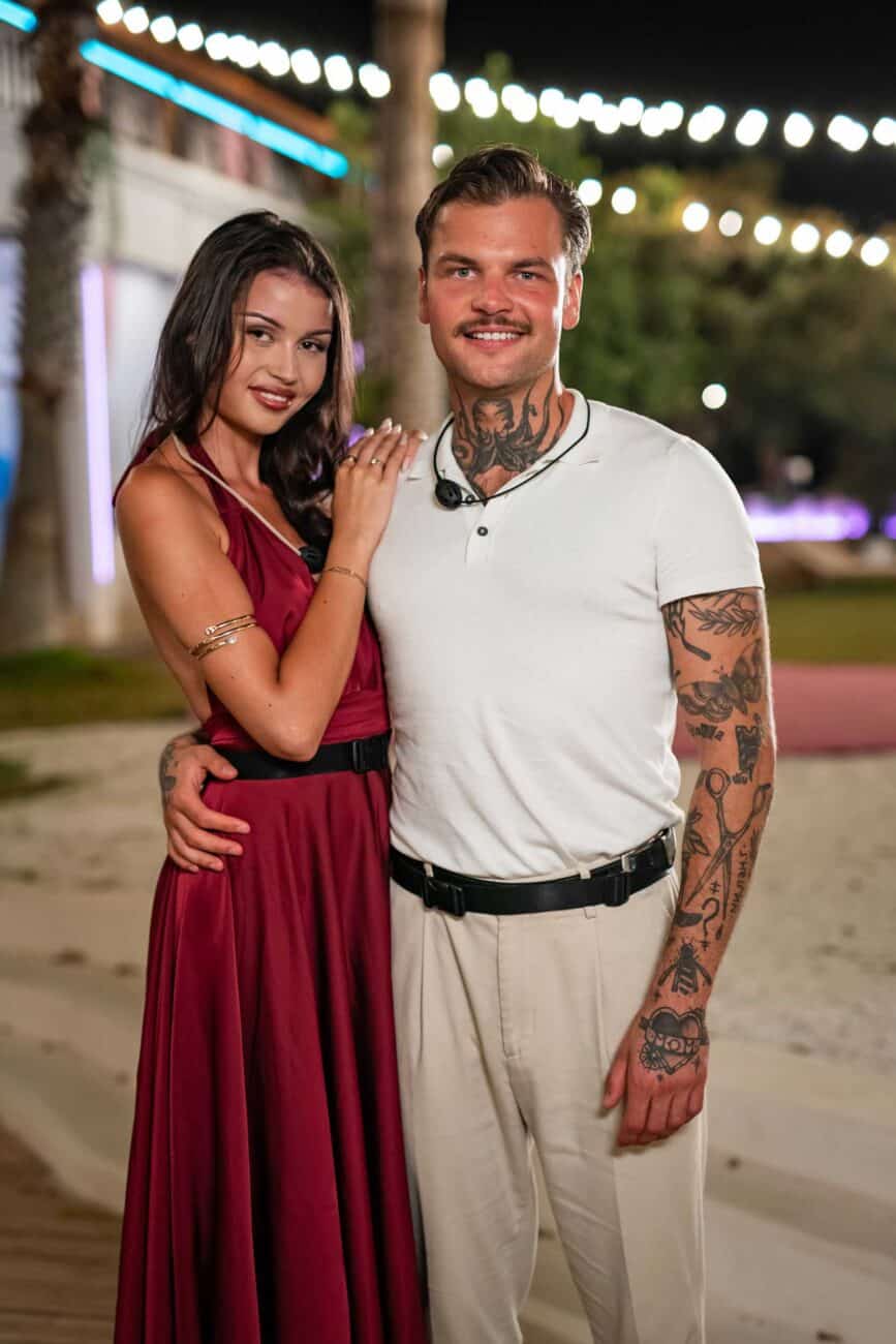 Aktuální páry po 15. epizodě Love Island. Foto: TV Nova