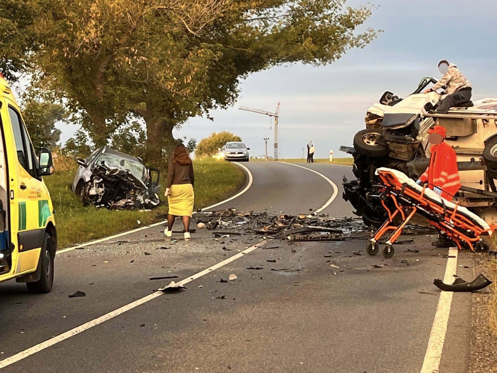 Tragická nehoda na Hodonínsku. Autor: Milan Ilčik