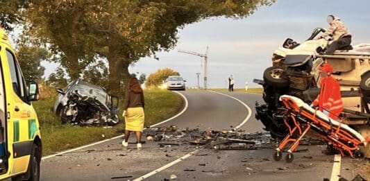 Tragická nehoda na Hodonínsku. Autor: Milan Ilčik