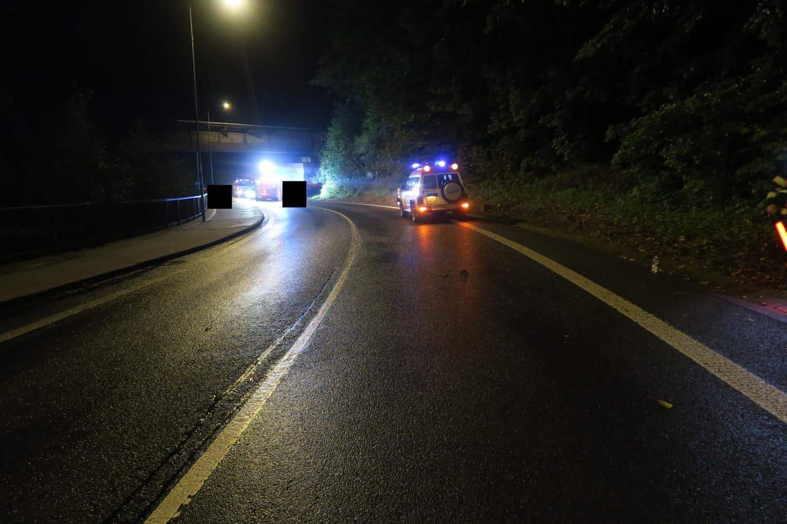 Tragická nehoda u Tanvaldu. Foto: HZS