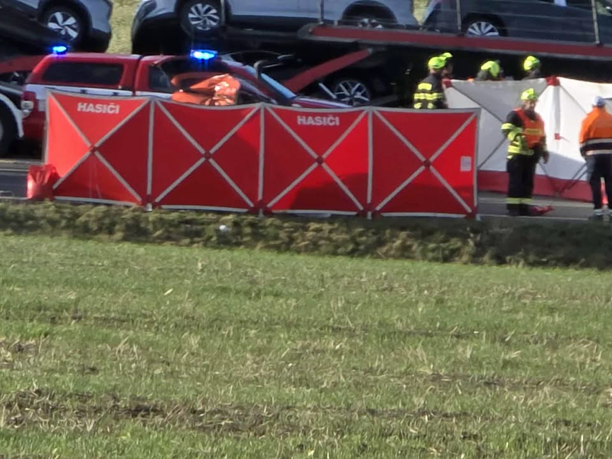 Tragická nehoda u Žižic. Foto: Miletínská Dopravní