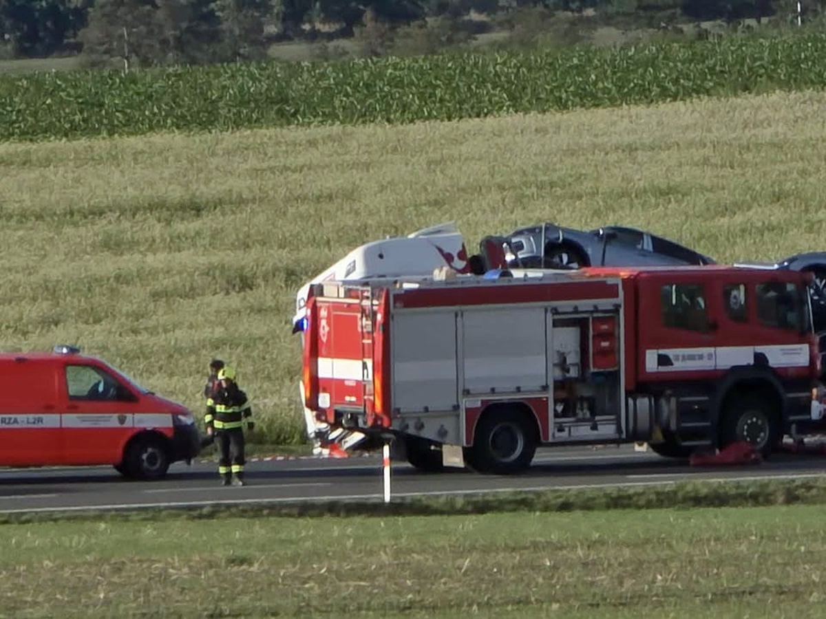 Tragická nehoda u Žižic. Foto: Miletínská Dopravní