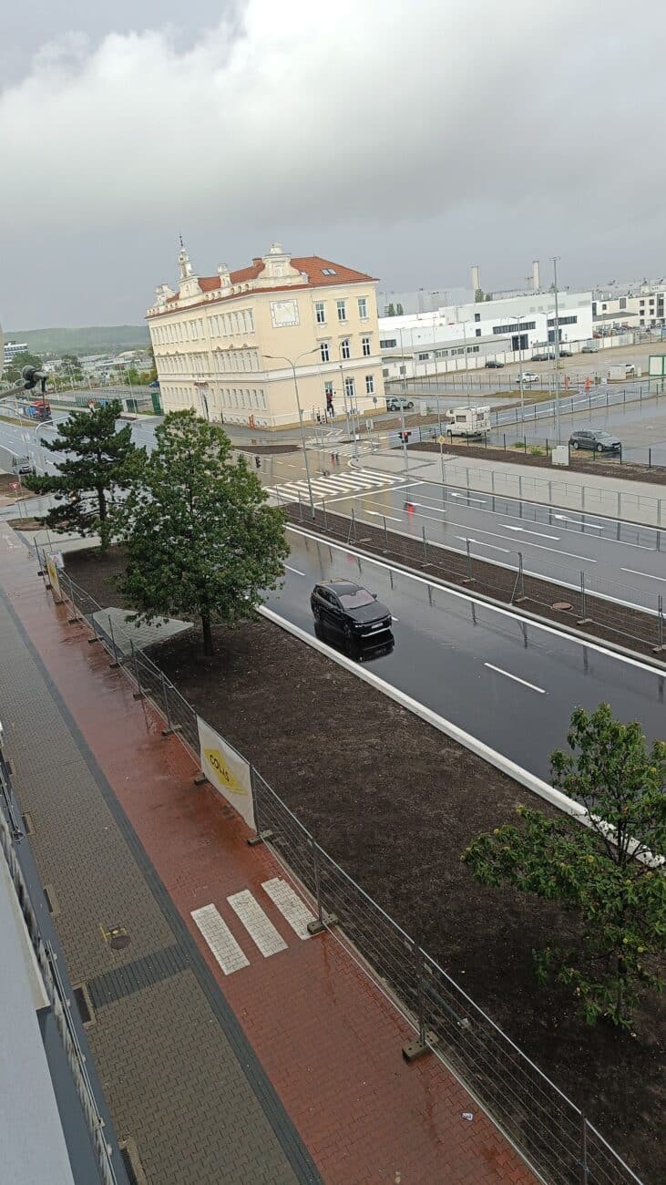 1. etapa třídy V. Klementa je dokončena. Foto: P. Sezemský