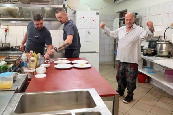 Natáčení Ano, šéfe v Letovském statku. Foto: TV Prima