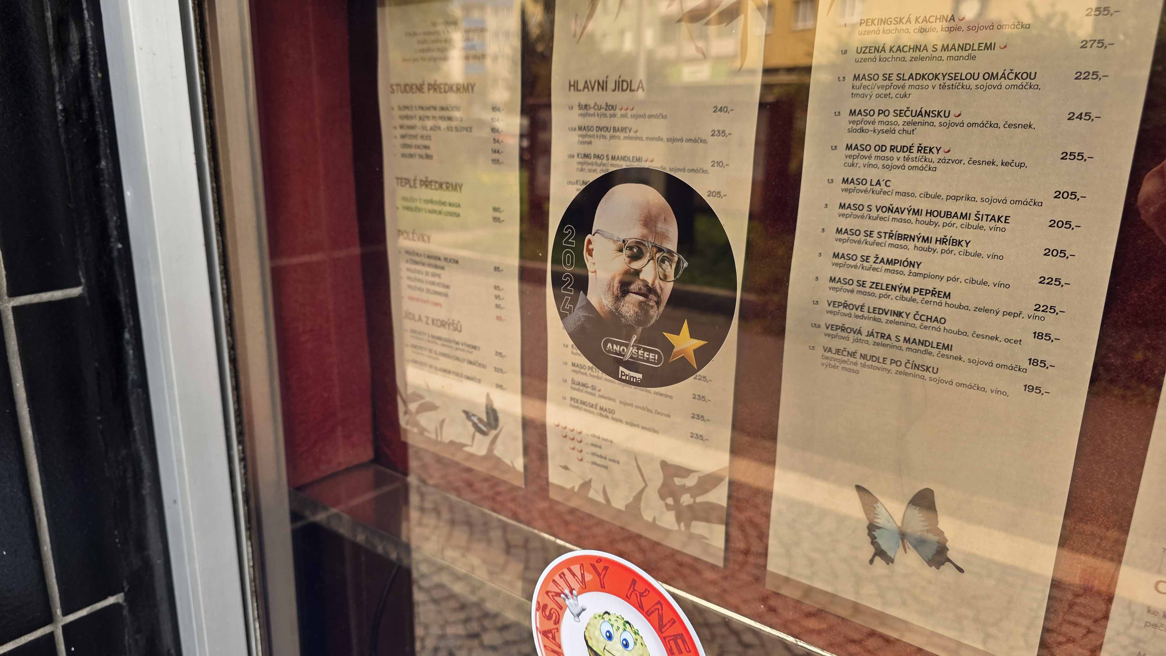 Na Restauraci Asie stále visí Pohlreichova hvězdička. Foto: ČRzprávy
