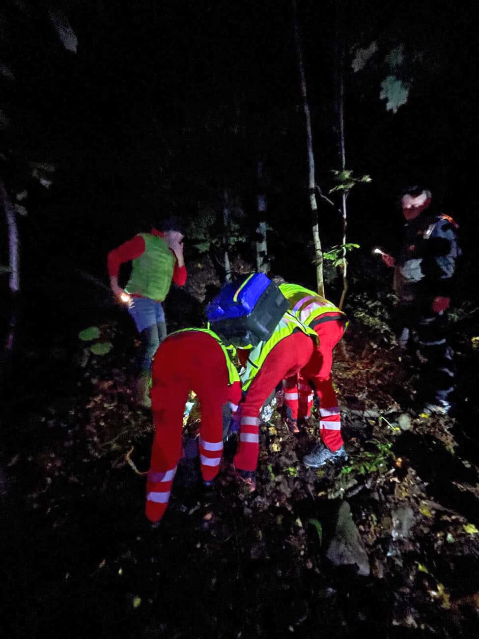 Nehoda cyklisty na Morávce. Foto: ZZS