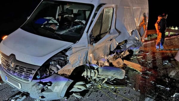 Záchranář Marek Dvořák měl vážnou autonehodu. Foto: Marek Dvořák