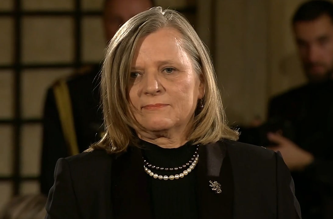 Životní partnerka Dany Drábové Markéta Pávová. Zdroj: ČT