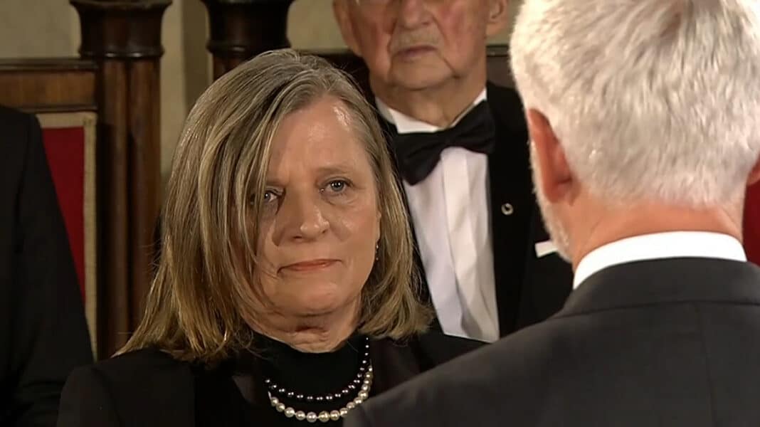 markéta pávová 2 Životní partnerka Dany Drábové Markéta Pávová. Zdroj: ČT