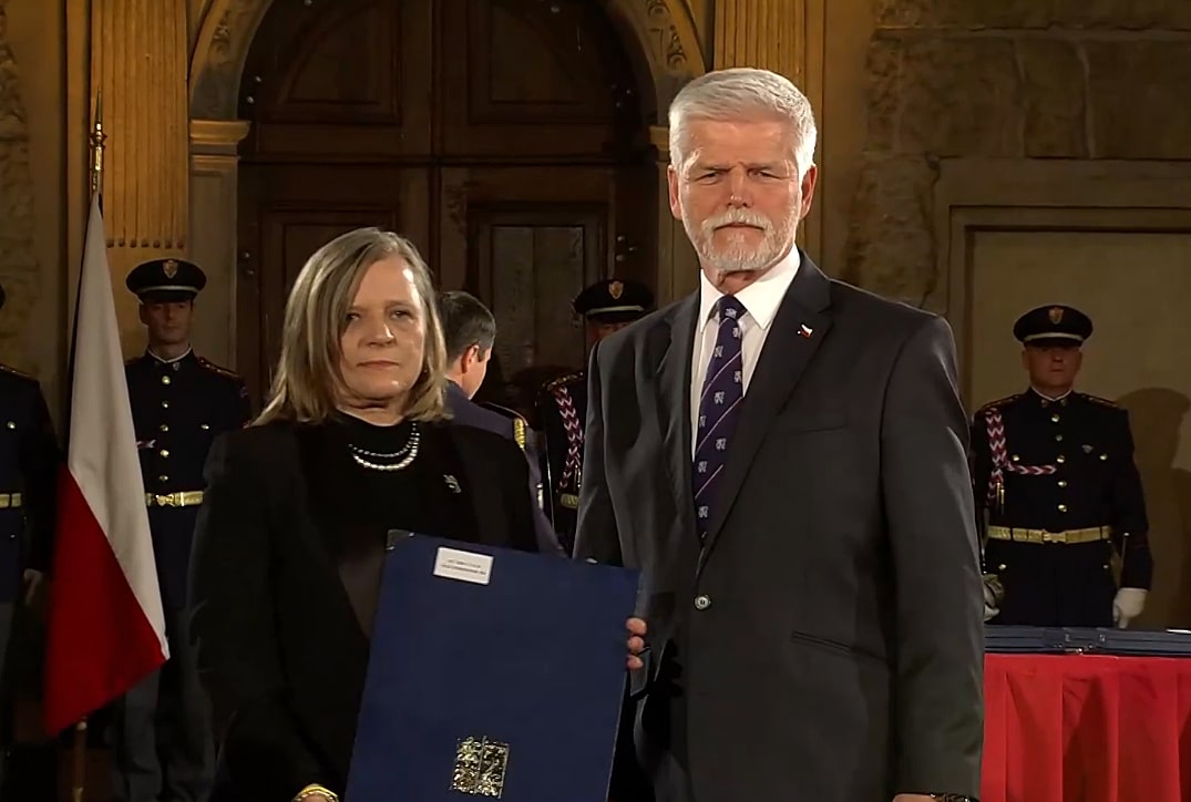 Životní partnerka Dany Drábové Markéta Pávová. Zdroj: ČT