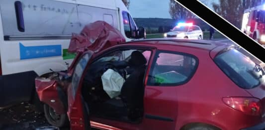 Nehoda u Seče skončila tragicky, dívenka zemřela. Foto: HZS