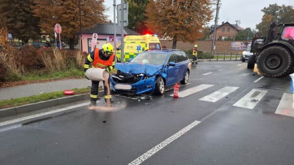 Nehoda v Bludově. Foto: HZS