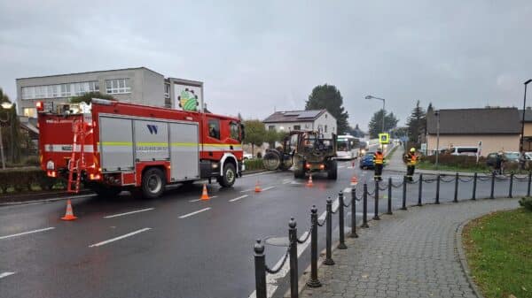 Nehoda v Bludově. Foto: HZS