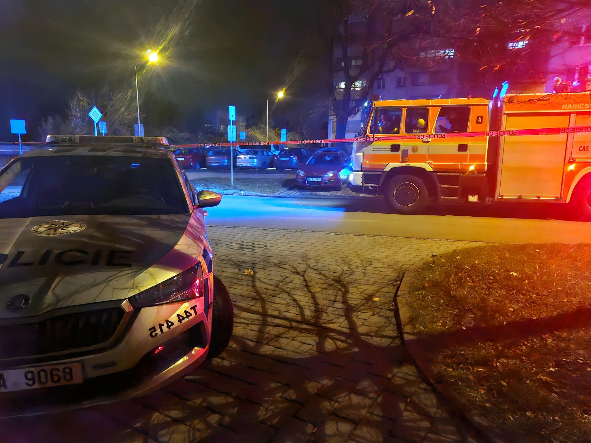Policie vyšetřuje tragickou událost v Orlové. Foto: PČR