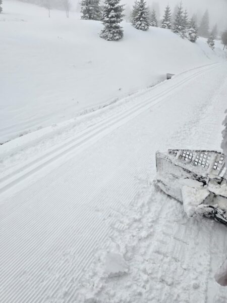 Letošní sněhová nadílka. Foto: ČHMÚ