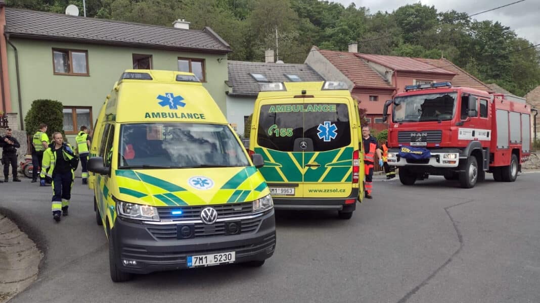 Zásah záchranářů ve Veselíčku. Ilustrační foto_ archiv JSDH Veselíčko