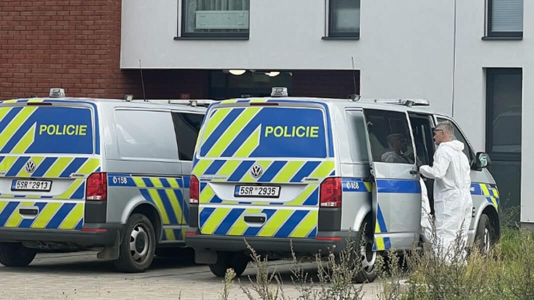 Kriminalisté vyšetřují vraždu dítěte v Kolíně. Foto: čtenář ČRzpráv