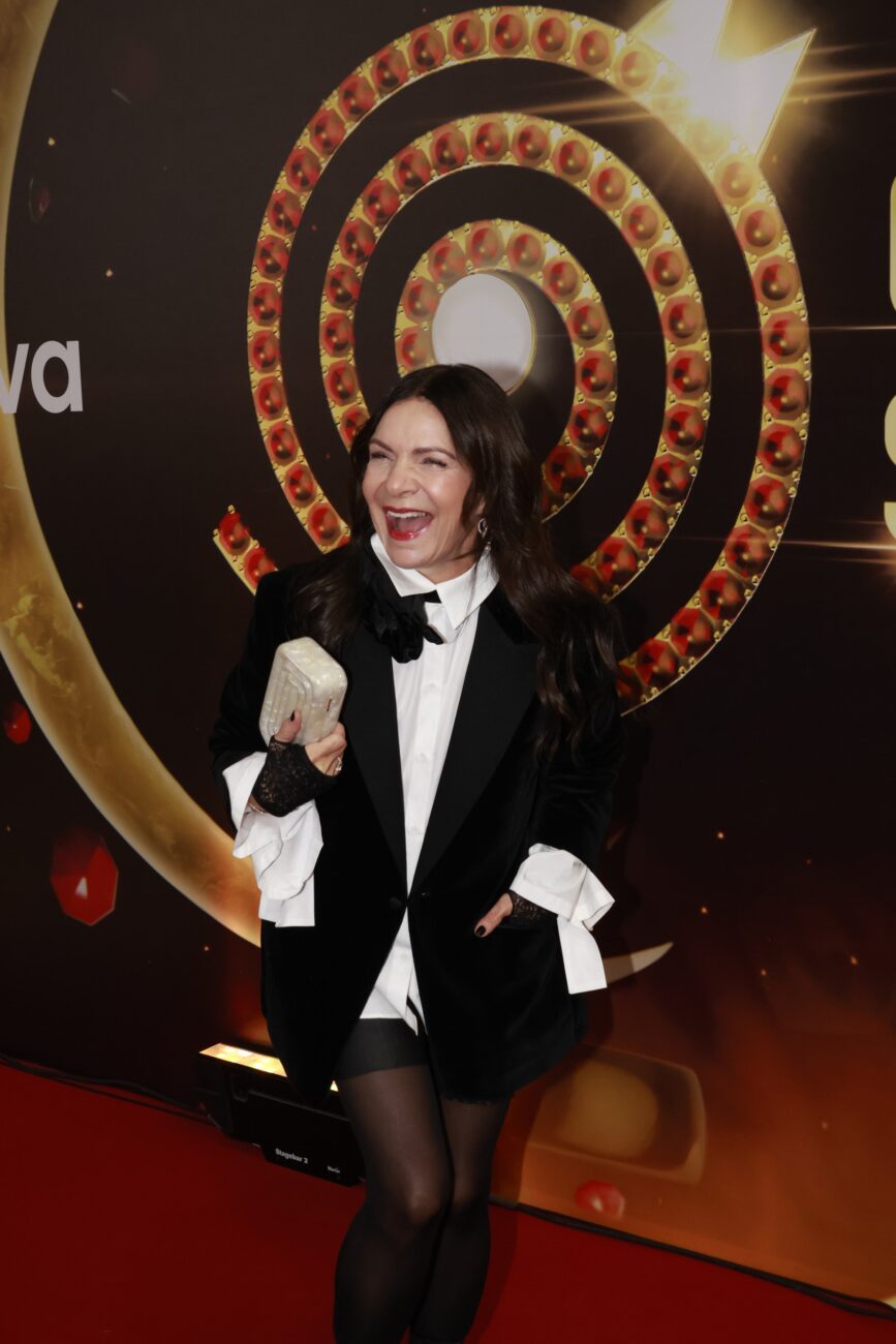 Anna K. na předávání hudebních cen Český slavík. Foto: Nextfoto