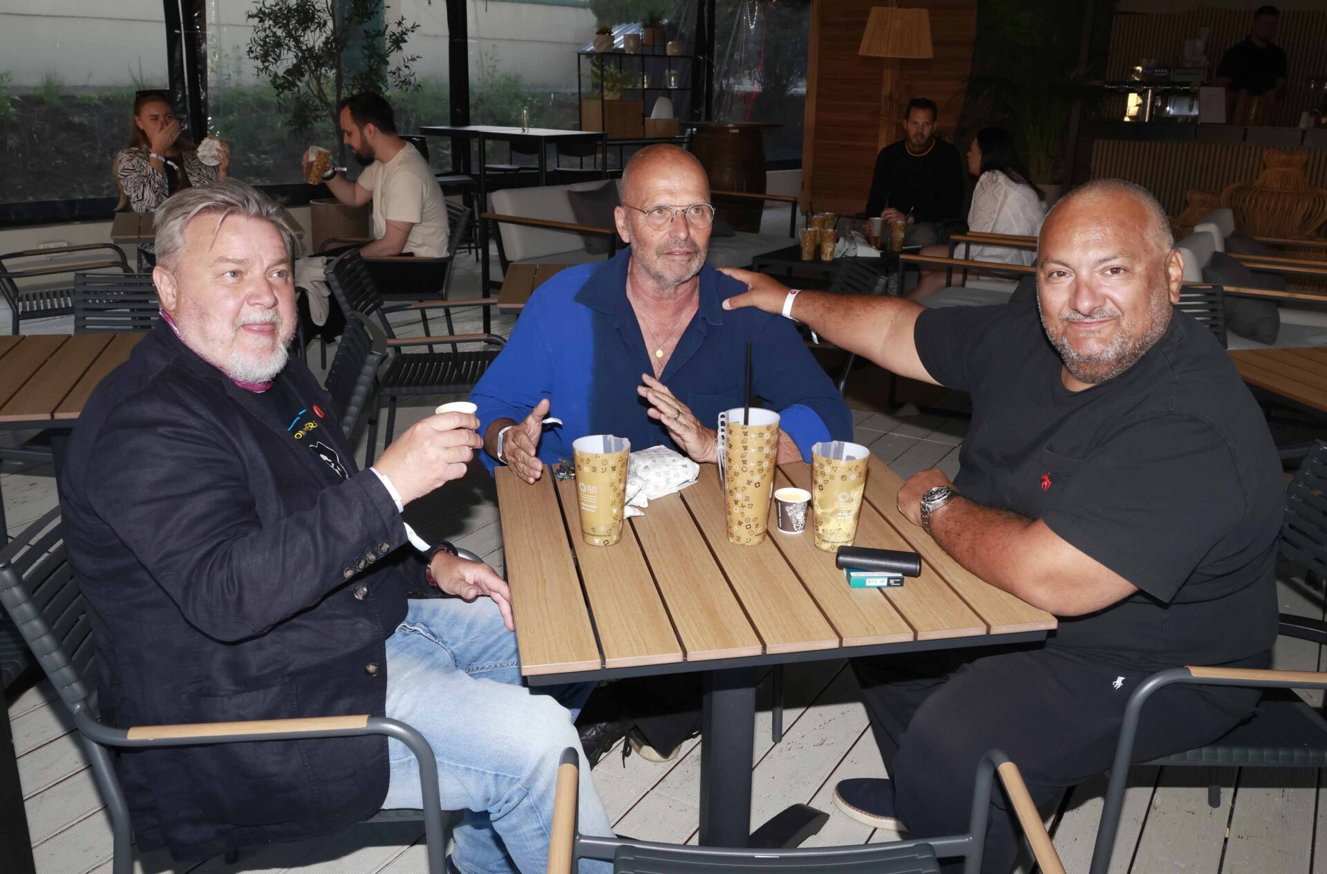 Miloš Pokorný, Zdeněk Pohlreich a Patrik Hezucký,. Foto: Nerxtfoto