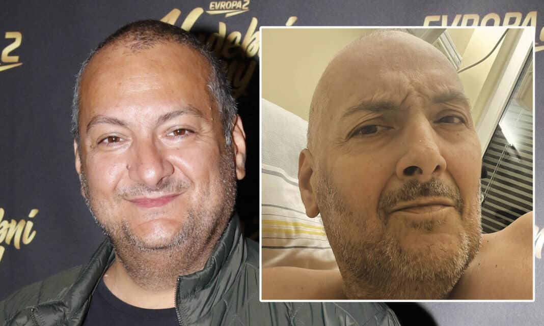 Moderátor Patrik Hezucký leží v nemocnici. Foto: Nextfoto a IG