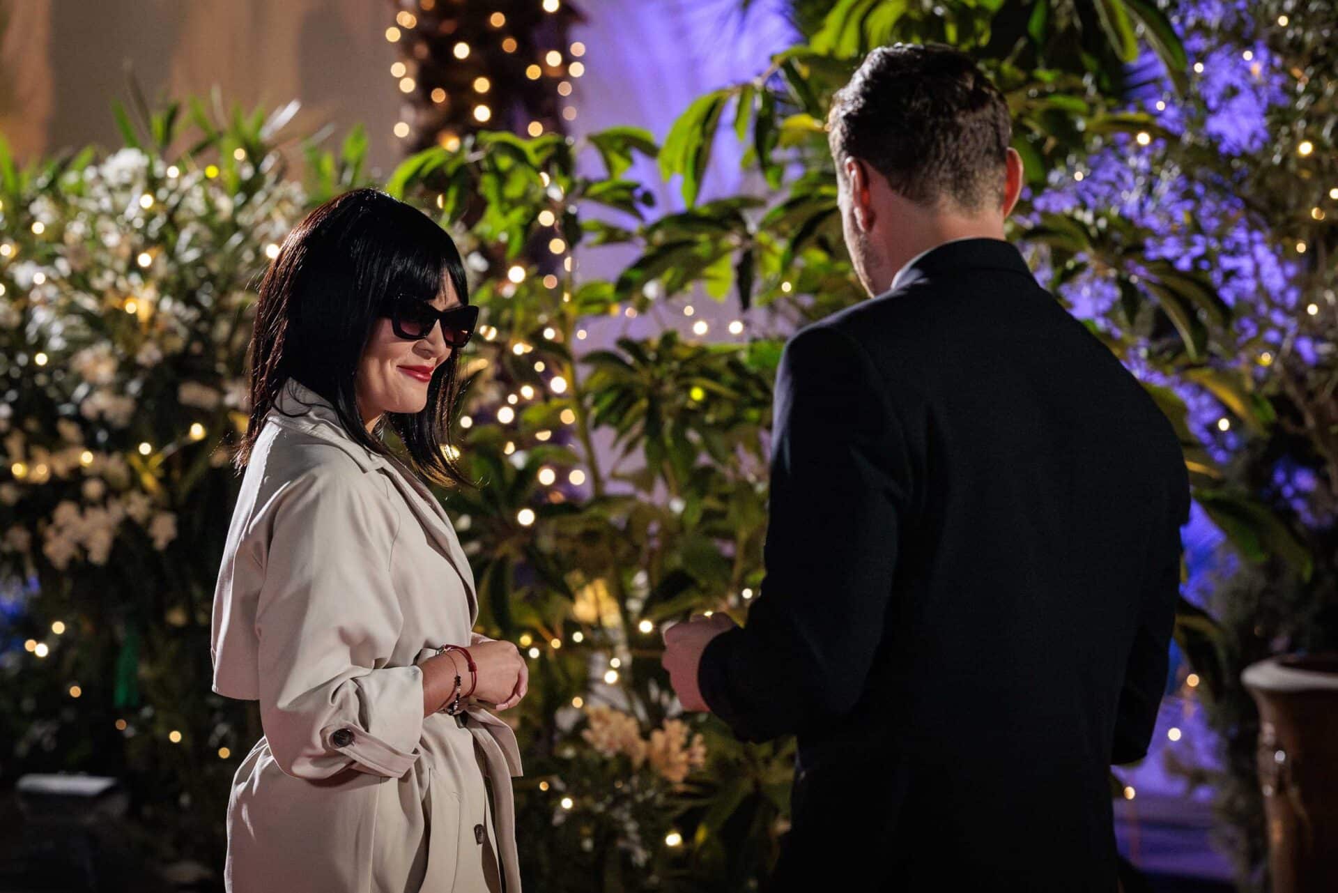 Šárka Peková dorazila jako paní Colombová. Foto: Nova