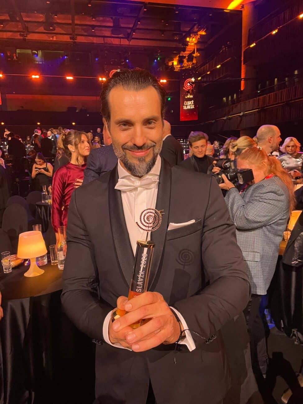 Zlatý Český slavík 2025 Václav Noid Bárta. Foto: Pavel Gwužď / Nextfoto