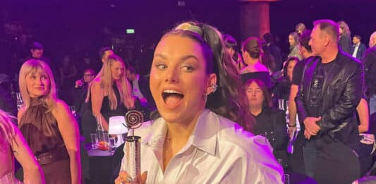 Zlatá slavice 2025 Ewa Farna. Foto: Pavel Gwužď / Nextfoto