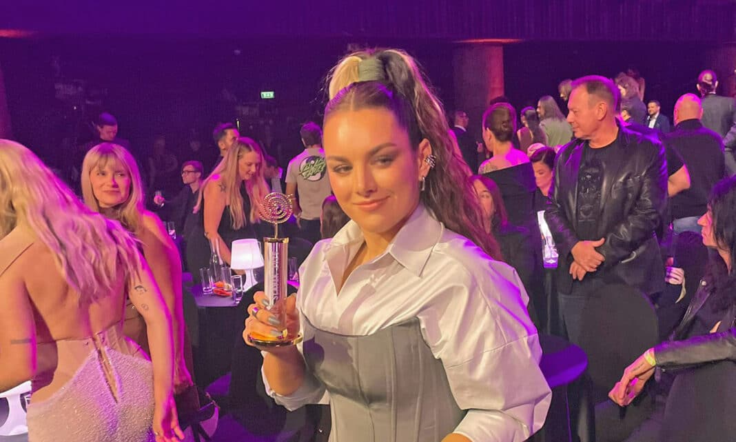 Zlatá slavice 2025 Ewa Farna. Foto: Pavel Gwužď / Nextfoto