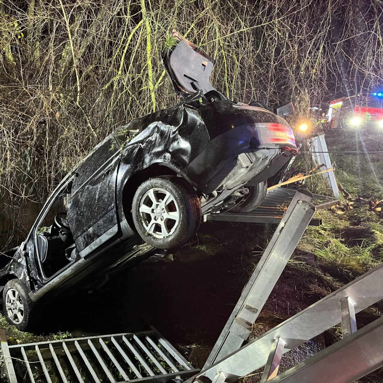 Nehoda v Libouchci. Foto: HZS