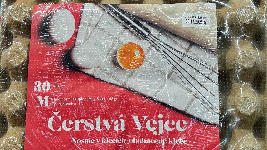 Lidl zlevnil vejce na 99,90 s aplikací. Foto: FB