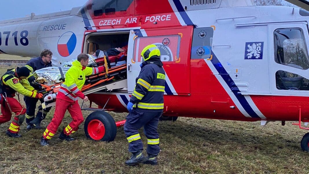Zásah záchranářů na Plzeňsku. Foto: HZS