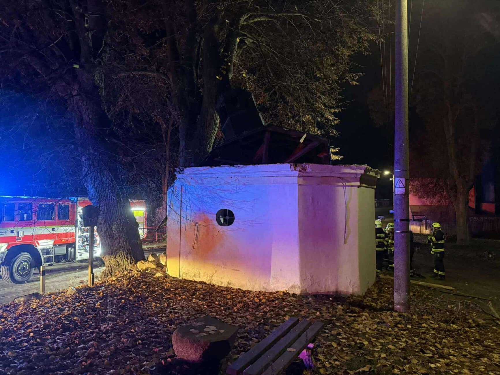 Tragická nehoda v Křižanově. Foto: HZS