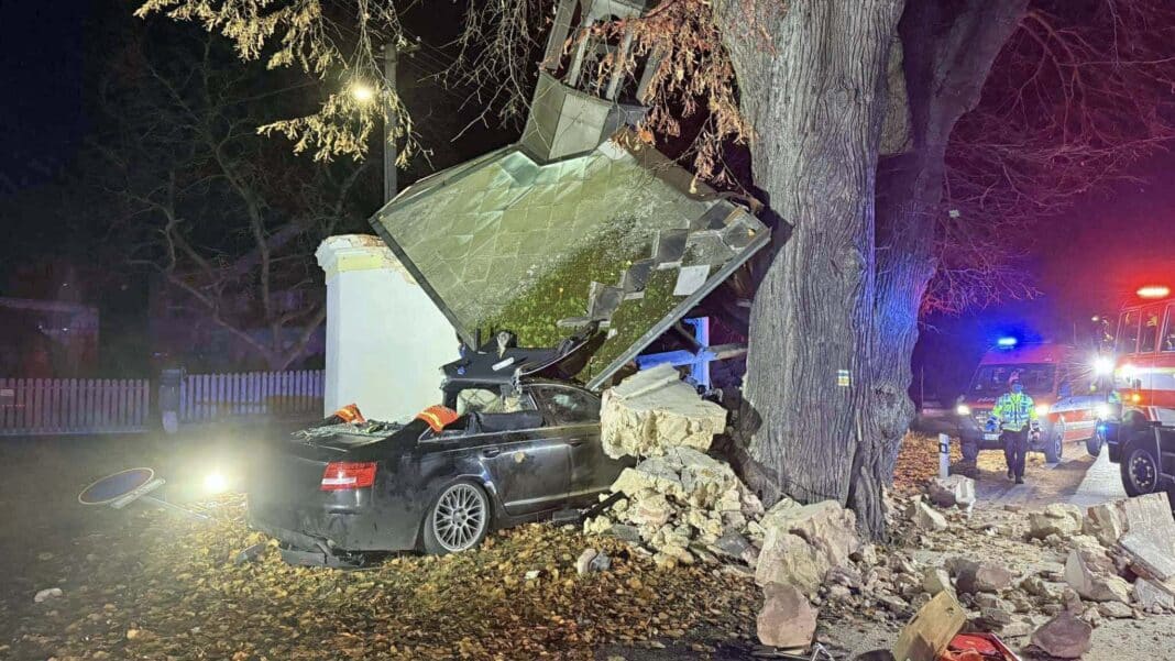 Tragická nehoda v Křižanově. Foto: HZS