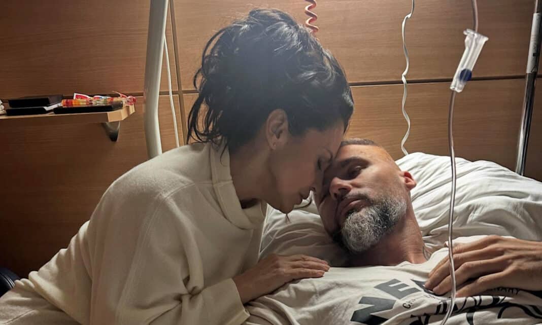 Partner Lucie Bílé Radek Filipi podstoupil operaci mozku. Foto: Lucie Bílá