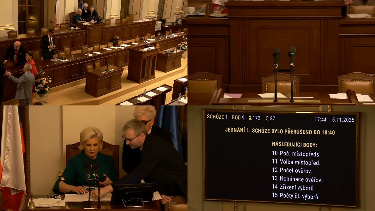 VIDEO: Přímý přenos z Poslanecké sněmovny. Přenos byl ukončen.