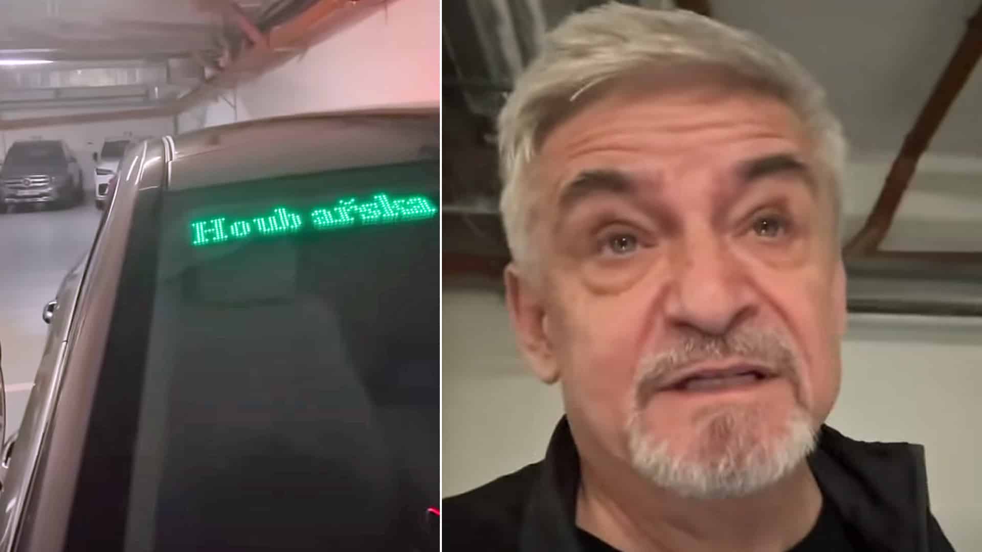 Suchánek se opět opřel do Hřiba: „Jsem úplně blbej,“ vzkázal a udělal si z auta "autobus"