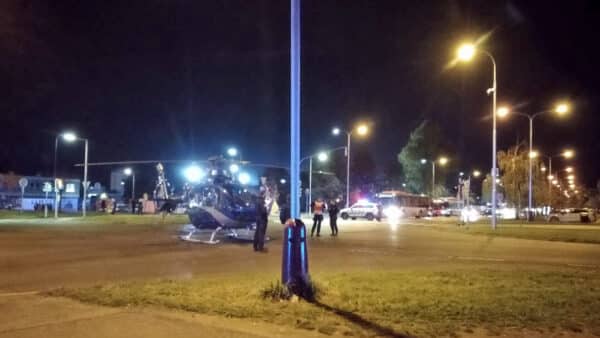 Pro opařené dítě do Mladé Boleslavi letěl vrtulník. Foto: ČRzprávy