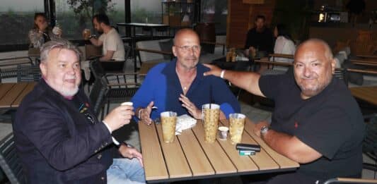 Miloš Pokorný, Zdeněk Pohlreich a Patrik Hezucký spolu měli podcast. Foto: Nextfoto