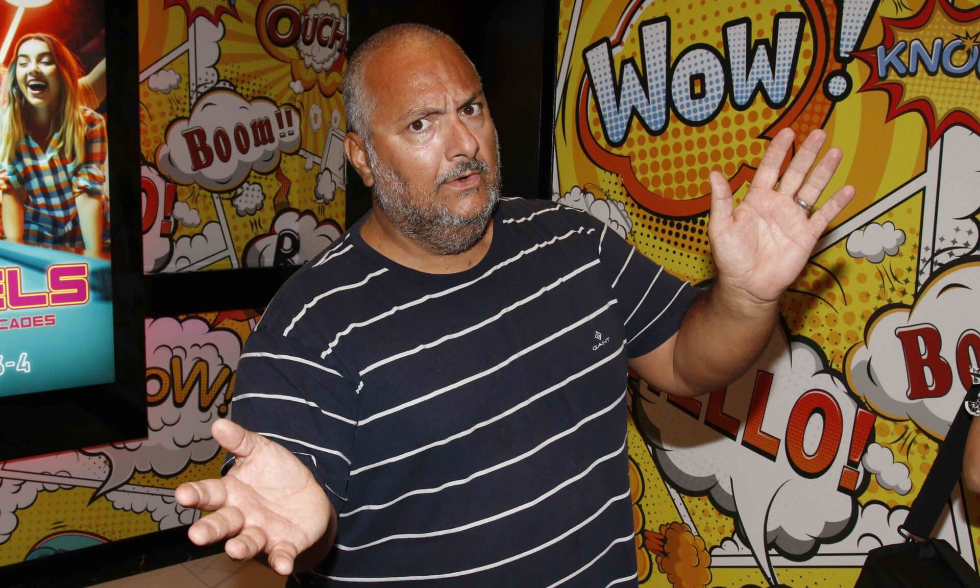 Patrik Hezucký byl pro každou legraci. Foto: Nextfoto