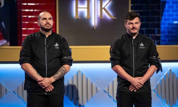 Kuba a Roman ve finále Hell's Kitchen. Foto: Nova