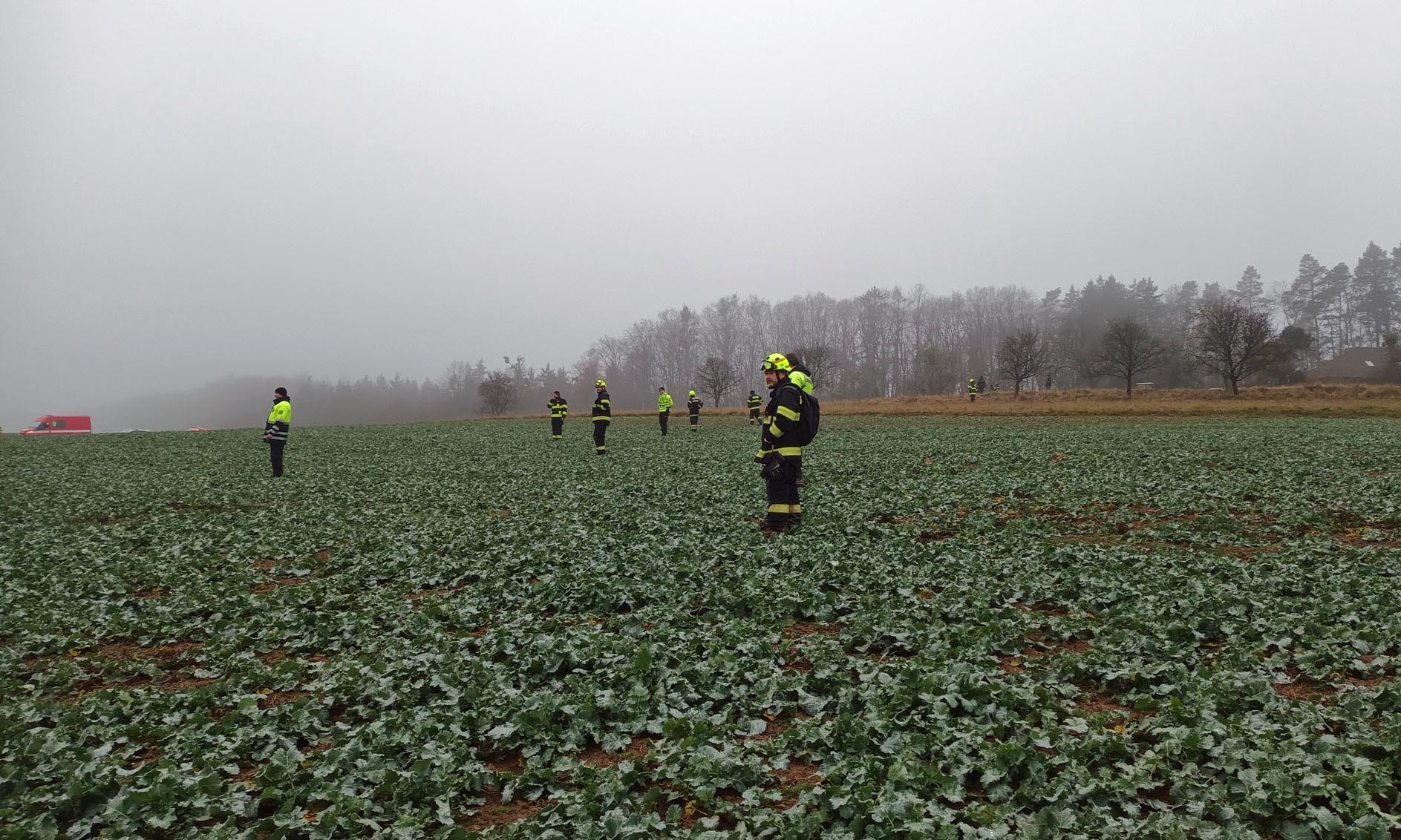 Pátrání po pohřešovaném Markovi z Halenkovic. Foto: HZS