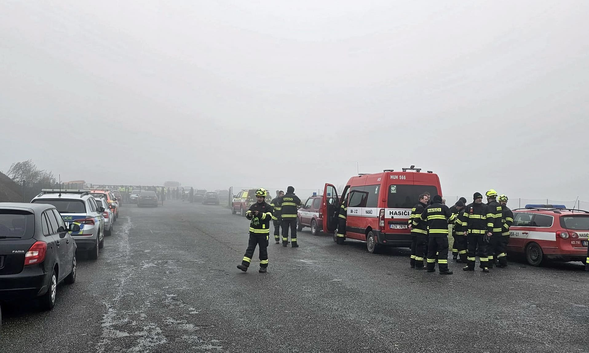Pátrání po pohřešovaném Markovi z Halenkovic. Foto: HZS