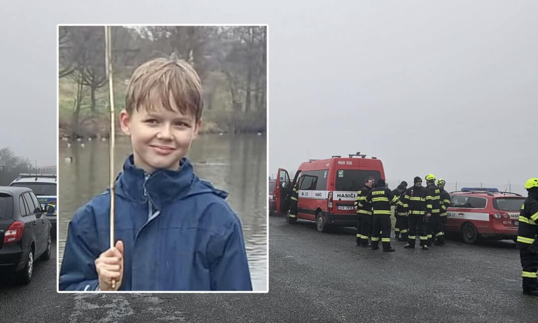 Pátrání po pohřešovaném Markovi z Halenkovic. Foto: HZS